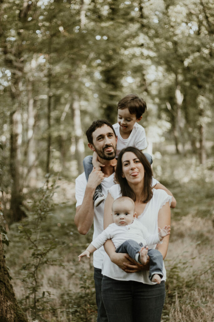 Séance famille en forêt avec Turcato Photographies